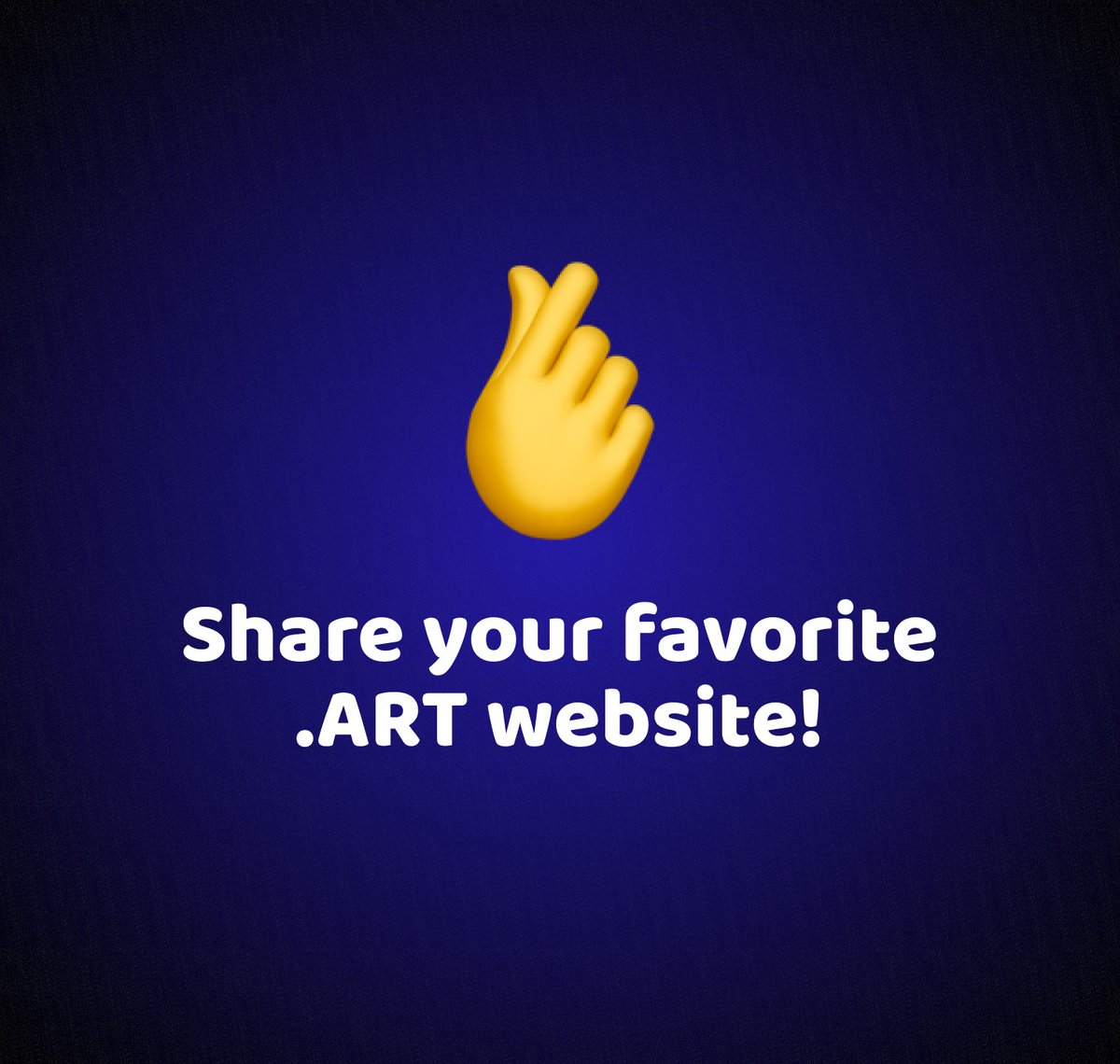 dotartcommunity's tweet photo. There are 250,000 .ART domains in the hands of end-users, with nearly 100,000 websites built on top of these names 👨‍💻

Share your favorite .art project in the comments, and join our Discord before we reach the 1,000-user mark to receive a special reward!

https://t.co/BlMWIHxWrU https://t.co/MNhOTd5gO6