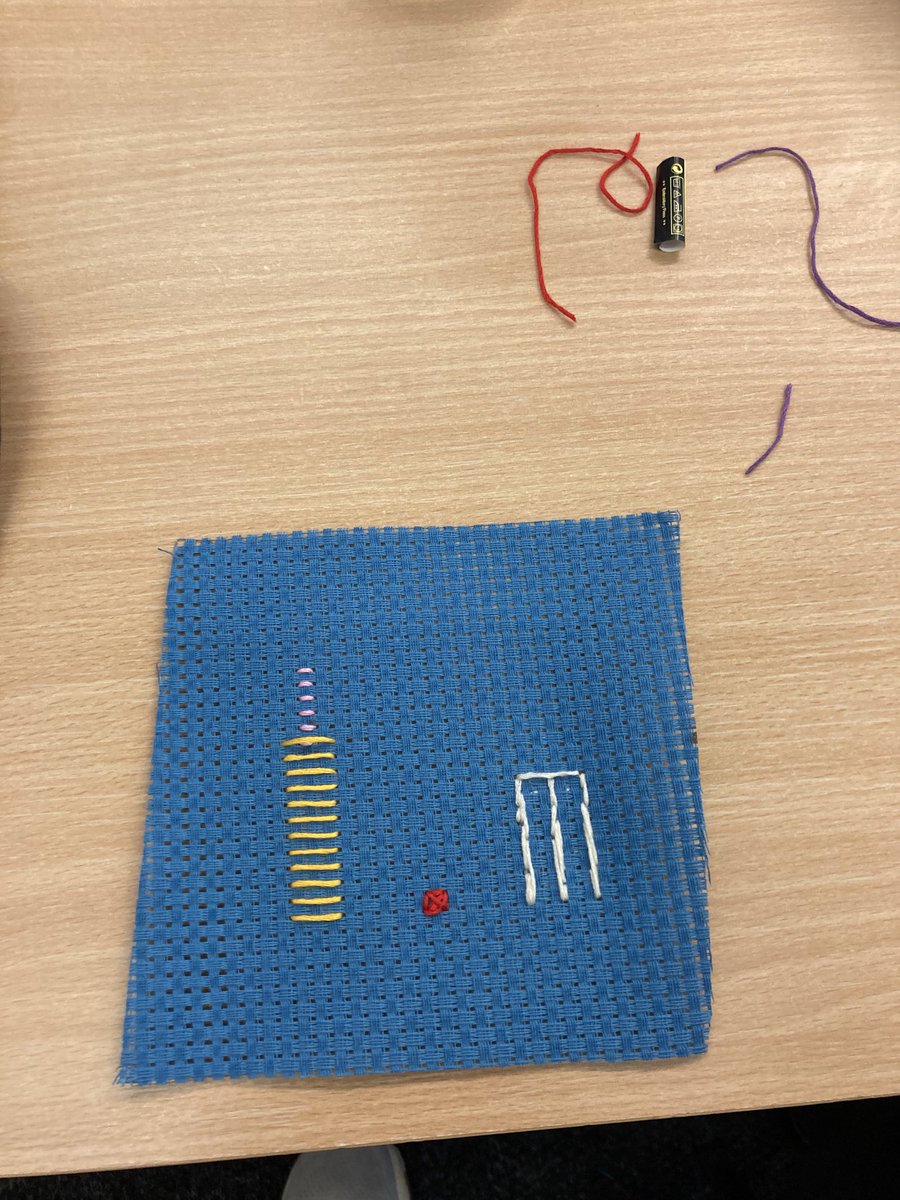 Helped my daughters out today at family learning and I am a sewing legend.