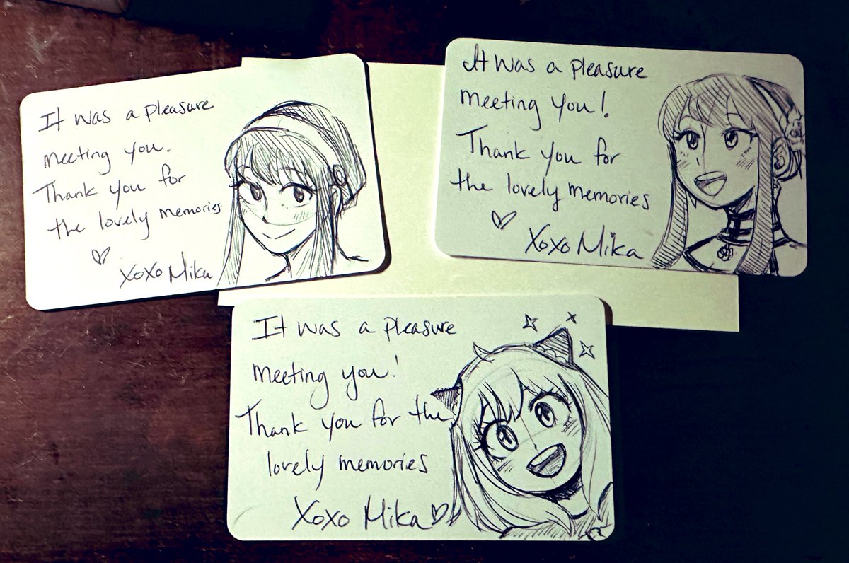 I met up with a few SoCal SpyxFam moots this past weekend and had so much fun 💗 

I gave gifts and made these little cards to show appreciation ((tho they made fun of me for it LMAO)) 

Thanks for some fun memories guys xoxo @Yumeka36 @XxScarletRose @TaserDude1