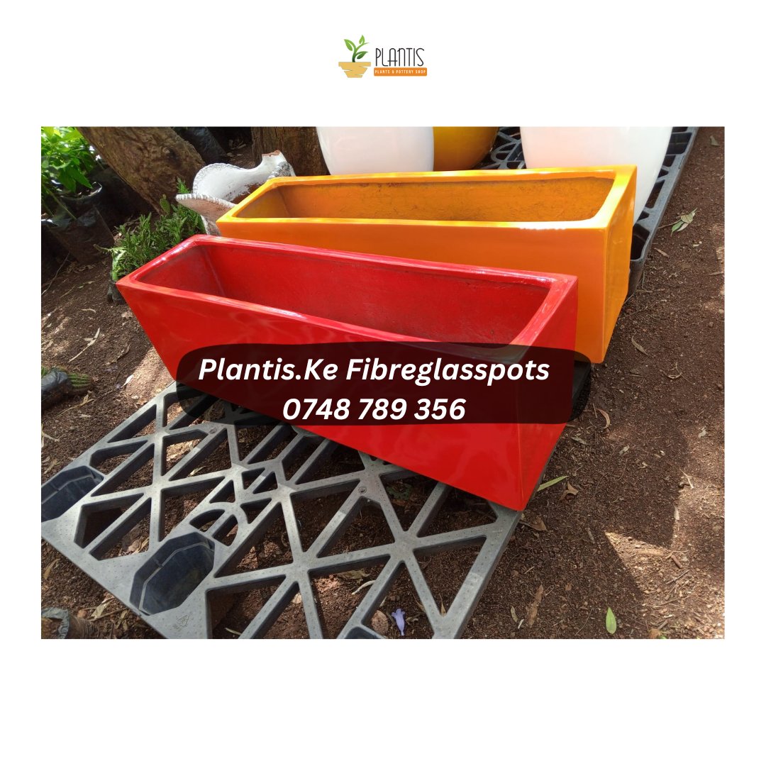 For the best #Fibreglasspots we have a trough variety for you. We customize colour and size.

Call/Whatsapp us on 0748 789 356.

We are located in the below locations:
1. Along Eastern Bypass in #Membley near #Ruiru
2. Kamiti Corner neat #TatuCity and #KijaniRidge

#landscaping