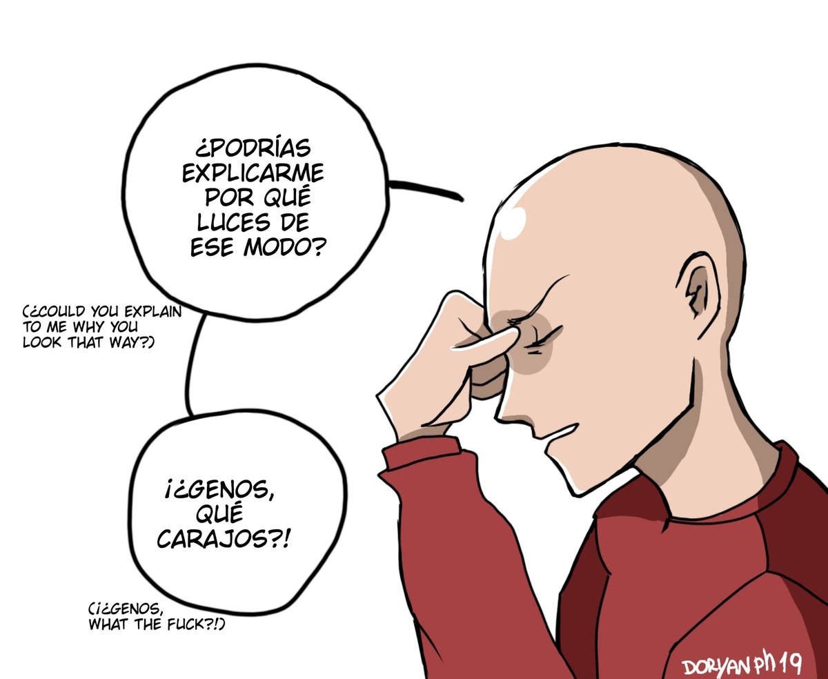 Crowleyy66's tweet photo. #OnePunchMan #saigenos #saitama #genos #fanart #gay https://t.co/iK8DEjP5Ce