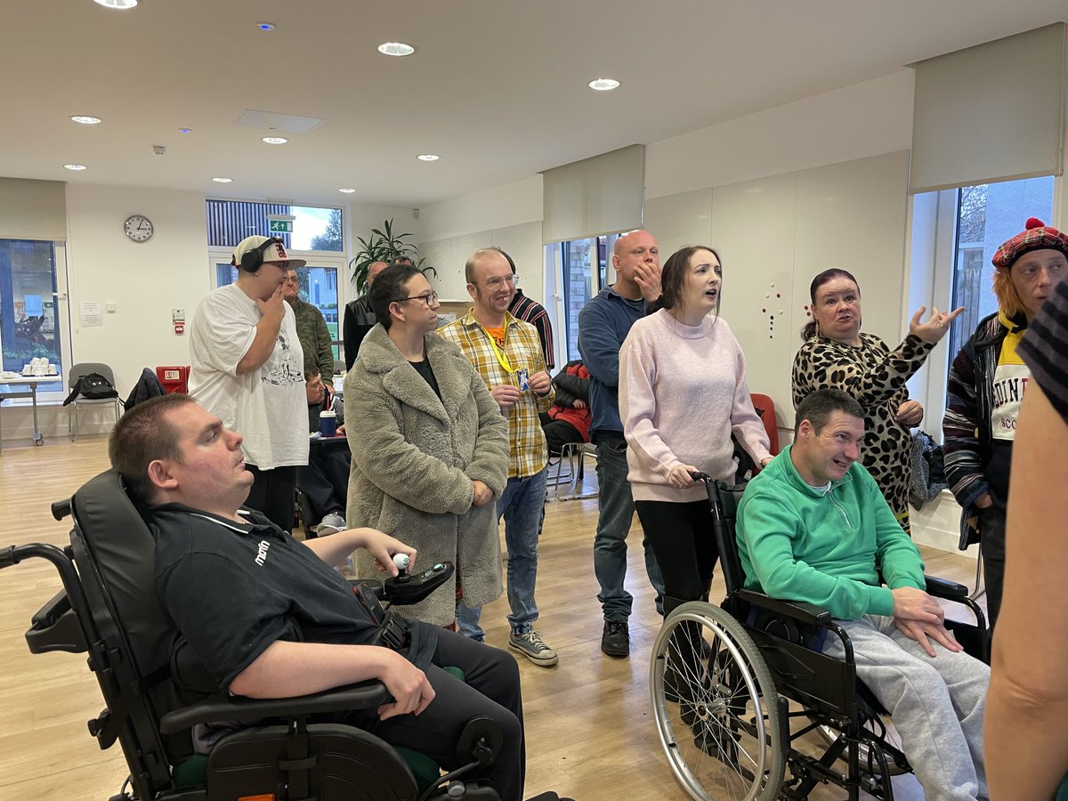 get2getheredin's tweet photo. Future is looking good! Our Steering Group AWAY DAY yestreday, was a productive and engaging experience. Kudos to all our members for leading the way. 🗒️💡

#get2gether #SteeringGroup #success #hybridevent #DisabilityInclusion 

@InspInclusion @TNLComFundScot @RobertsonTrust https://t.co/hJbI9sU9fP