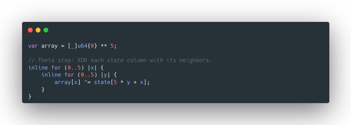 Ever wanted loops to flex their muscles at compile time? Enter inline for in Ziglang! 💪 It's not your ordinary loop—it unrolls at compile time, enabling code manipulation and type wizardry. Let's dissect its magic! ✨

Check out this snippet 👇