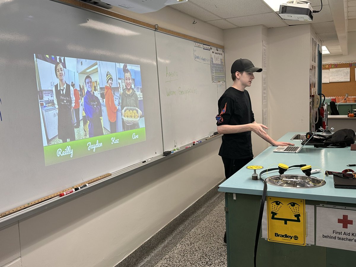 jcurriesclass's tweet photo. Today was another amazing day thanks to @ocsbSEP 🤍 So proud of the Inclusion Crew @StPiusXOCSB and all of their hard work! Also very grateful for Mr. Georgopoulos and looking forward to his mentorship with us! #enterprenur #collaboration @SPXMrsL https://t.co/rKg2om0RdB