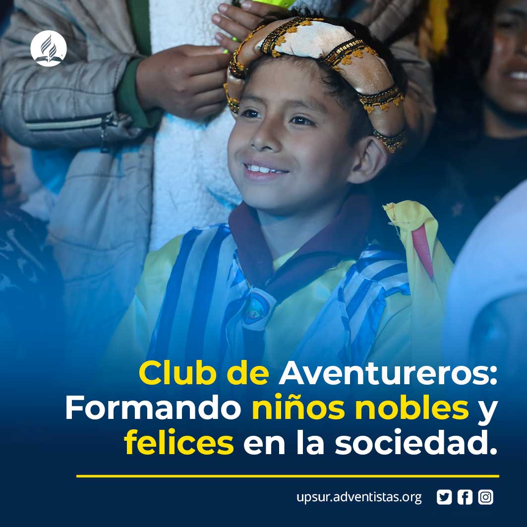 🔴 NOTICIA 📰 | La Iglesia Adventista del Séptimo Día brinda un programa integral para padres con hijos de entre 6 a 9 años de edad. En el sur peruano hubieron grandes campamentos para niños.✨

📌 Noticia completa: noticias.adventistas.org/es/club-de-ave…

#NoticiasAdventistas #Aventureros