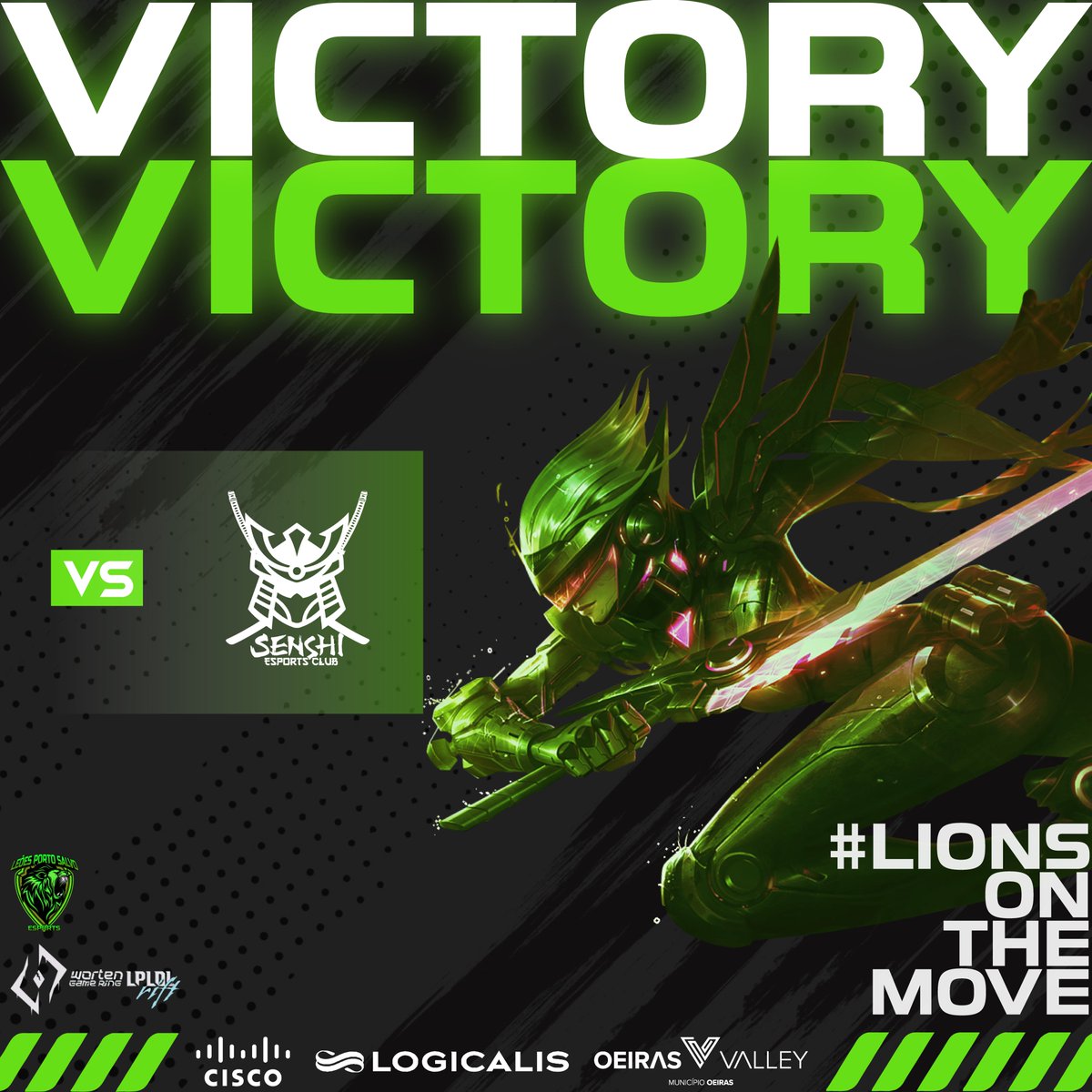 Leões Porto Salvo Esports tweet media