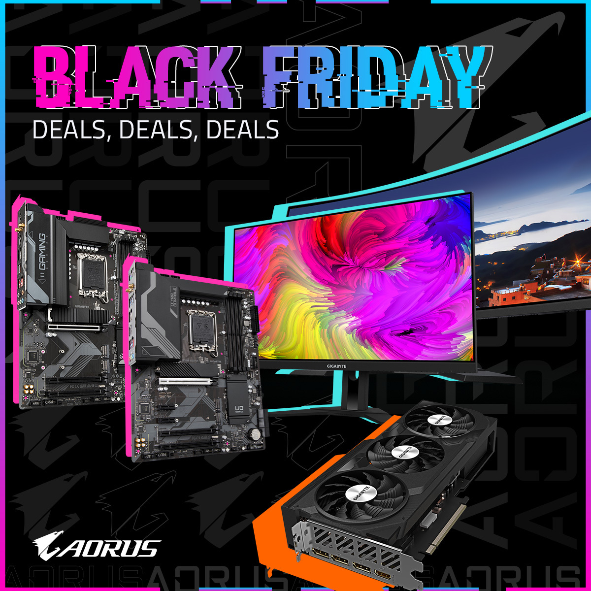 Black Friday 2023 - Deals on Gaming PCs, PC Components, Tech & More!