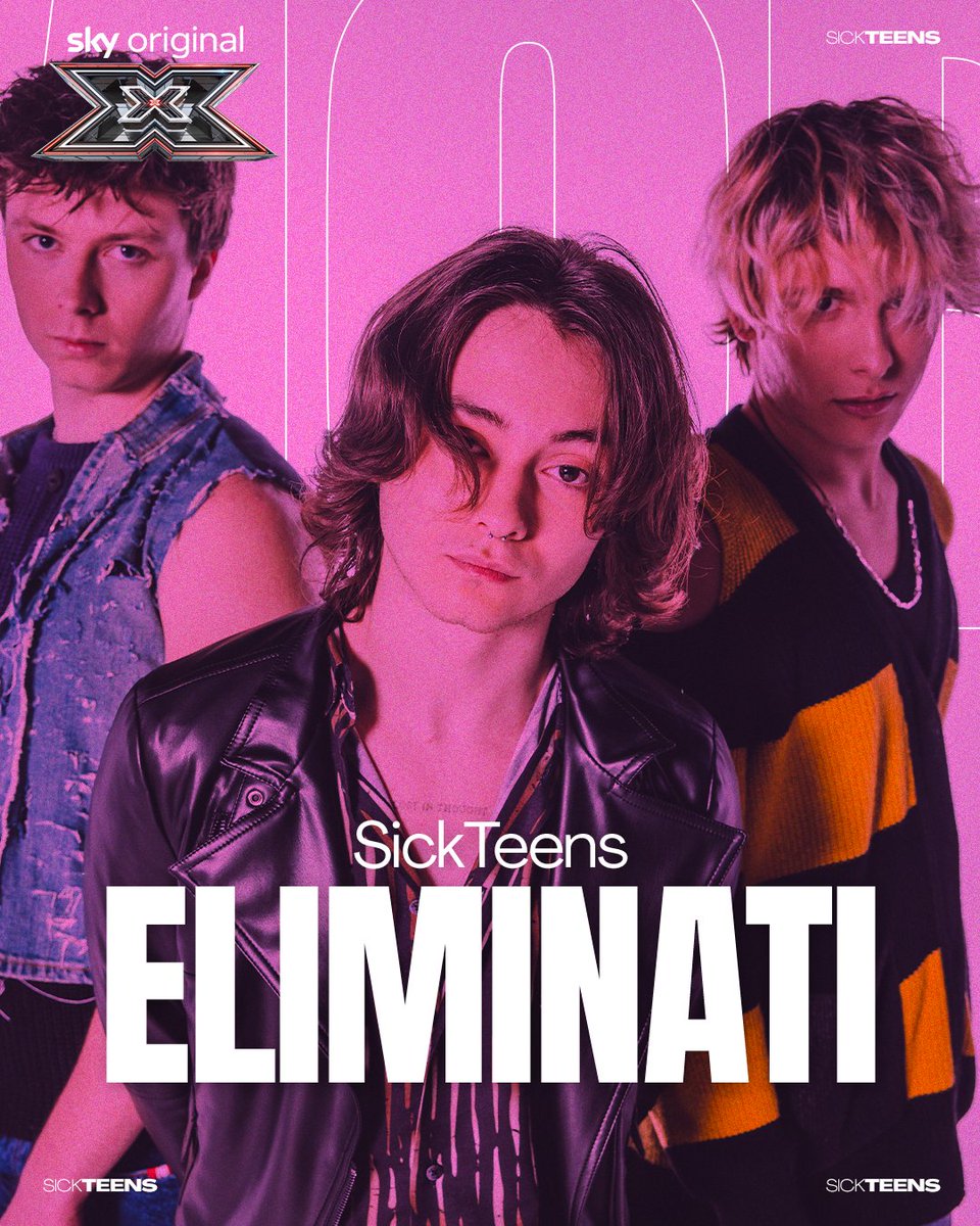 XFactor_Italia's tweet photo. I SickTeens sono i secondi eliminati di questo Hell Factor. #XF2023 https://t.co/iuQEOdKMDH