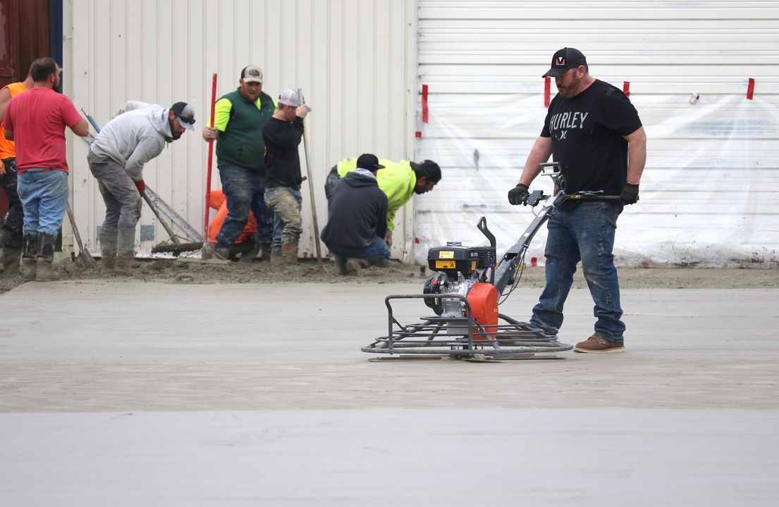 swocc's tweet photo. Progress!! 👍 Freedom Builders poured concrete at the fire tower site today. Thank you SWOCC Foundation, North Bend Volunteer Firefighters Association, and our rural firefighters with Central Coos Fire & Rescue for their donations to help launch the project.
#SWOCCbuilds https://t.co/DWunFOhTJ6