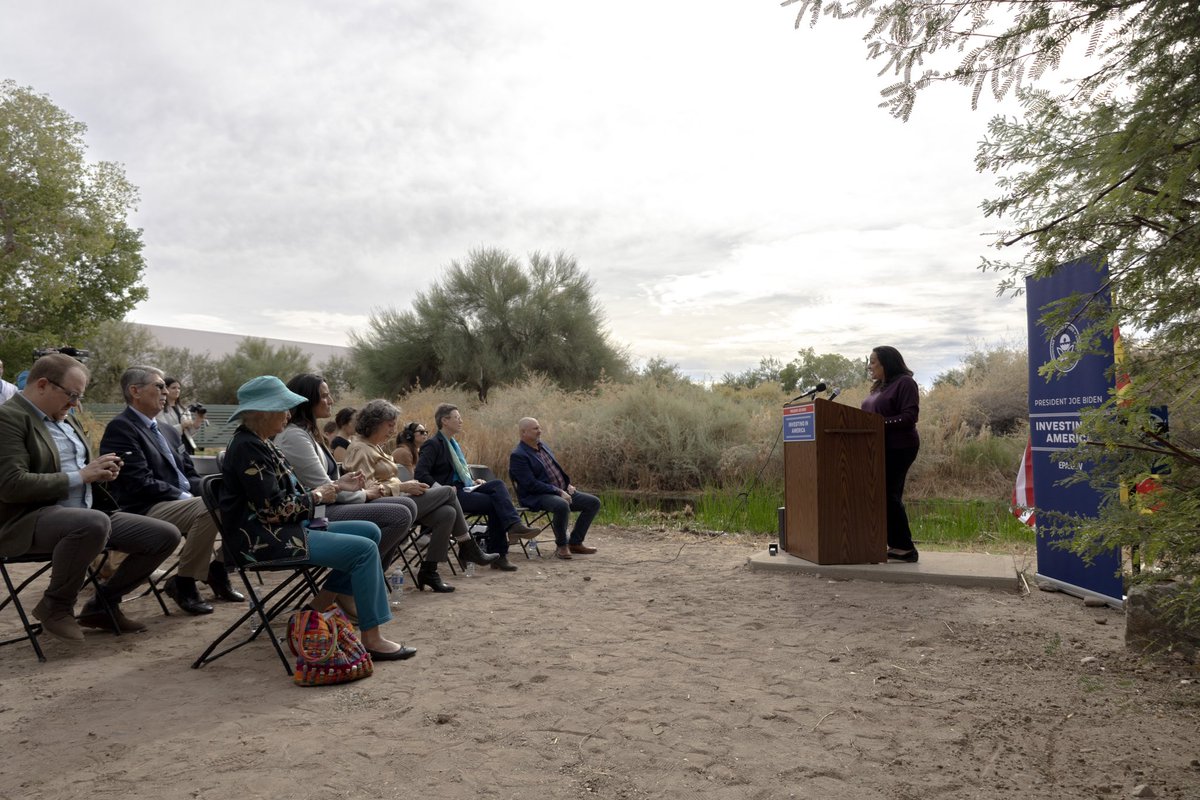 Thank you to <a href="/EPA/">U.S. EPA</a> Asst. Administrator <a href="/radhikafox/">Radhika Fox</a> and Region 9 Adm. <a href="/EPA_Guzman/">Martha Guzman, EPA</a> for visiting #Tucson on behalf of <a href="/POTUS/">President Donald J. Trump</a> and seeing first-hand the important work the <a href="/cityoftucson/">City of Tucson</a> is doing to ensure our #water is safe and secure into the future. 

#BipartisanInfrastructureLaw