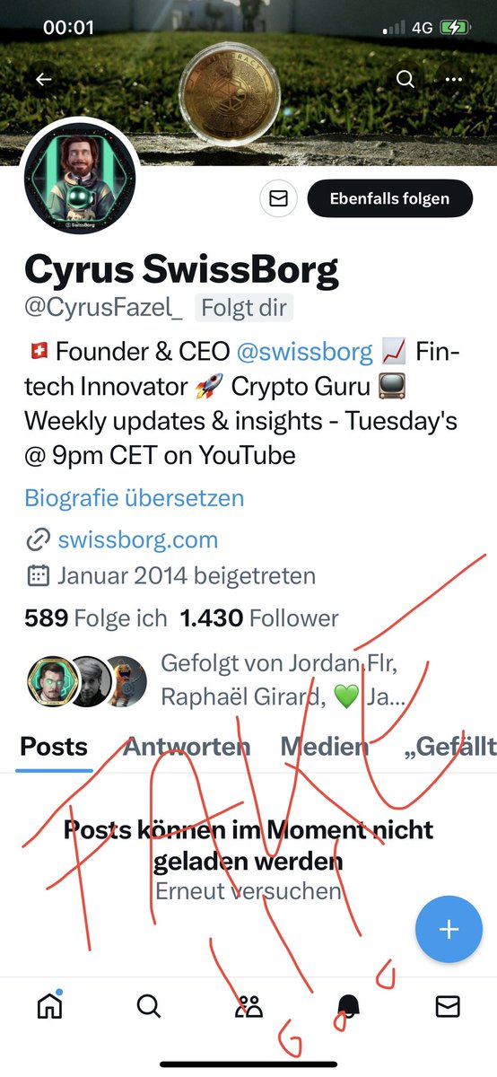 ‼️‼️‼️Fake‼️‼️‼️
#BORG
$BORG
#SwissBorg 
<a href="/_Russell_Mc/">𝙍𝙪𝙨𝙨𝙚𝙡𝙡_𝙈𝙘</a> <a href="/ZehnderArmin/">Armin Zehnder</a> <a href="/Banz1337/">🅱️anz</a> @Amasaurus1