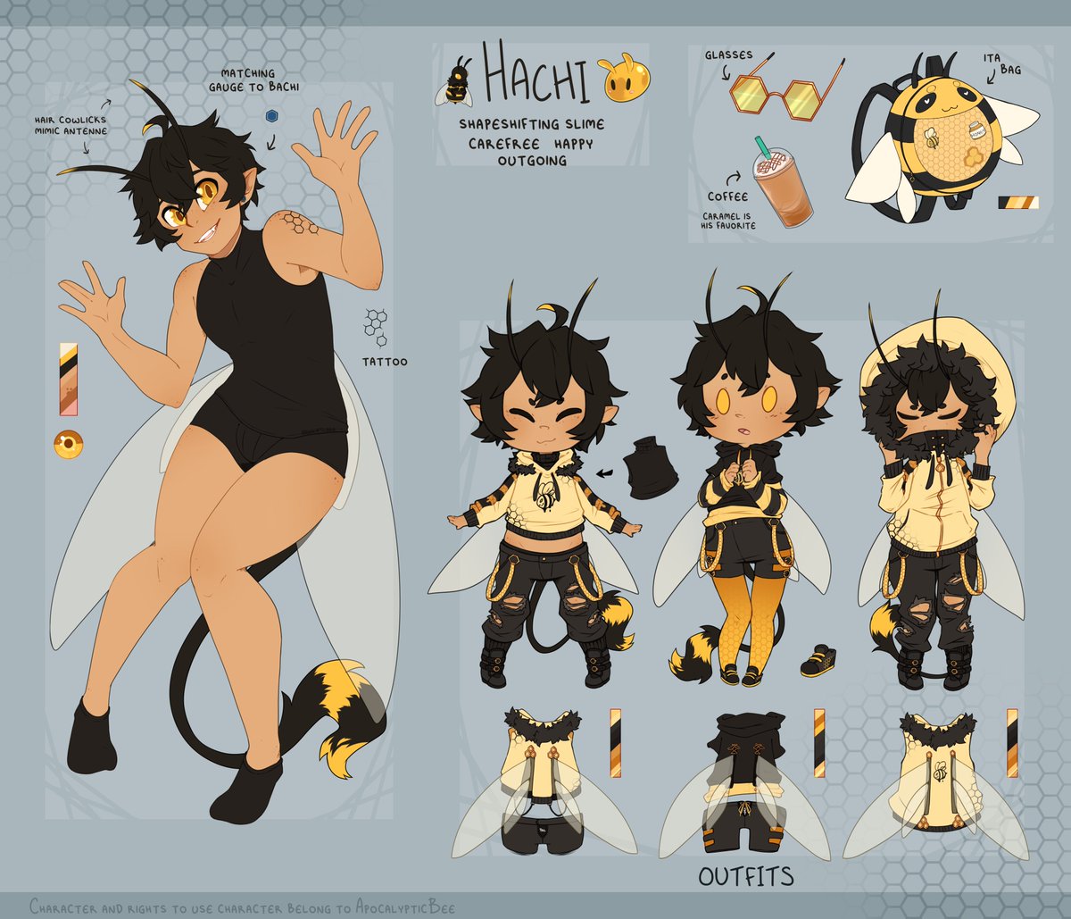 💙🐝-| ApocalypticBee - SLIME VTUBER |-⭐💛 tweet media
