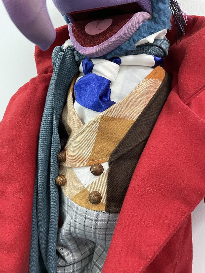 BxPersonified's tweet photo. May I present Charles Gonzo Dickens from The Muppet Christmas Carol! Please note, I did not make the replica itself (it's a Henson master replica), only the clothes! But think I did a damn fine job. https://t.co/y4Byhn6zgi