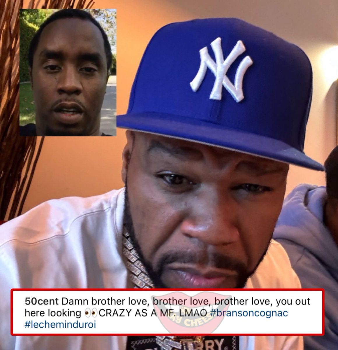 SaycheeseDGTL's tweet photo. 50 Cent reacts to Cassie’s lawsuit against Diddy https://t.co/hfUxugjMi7