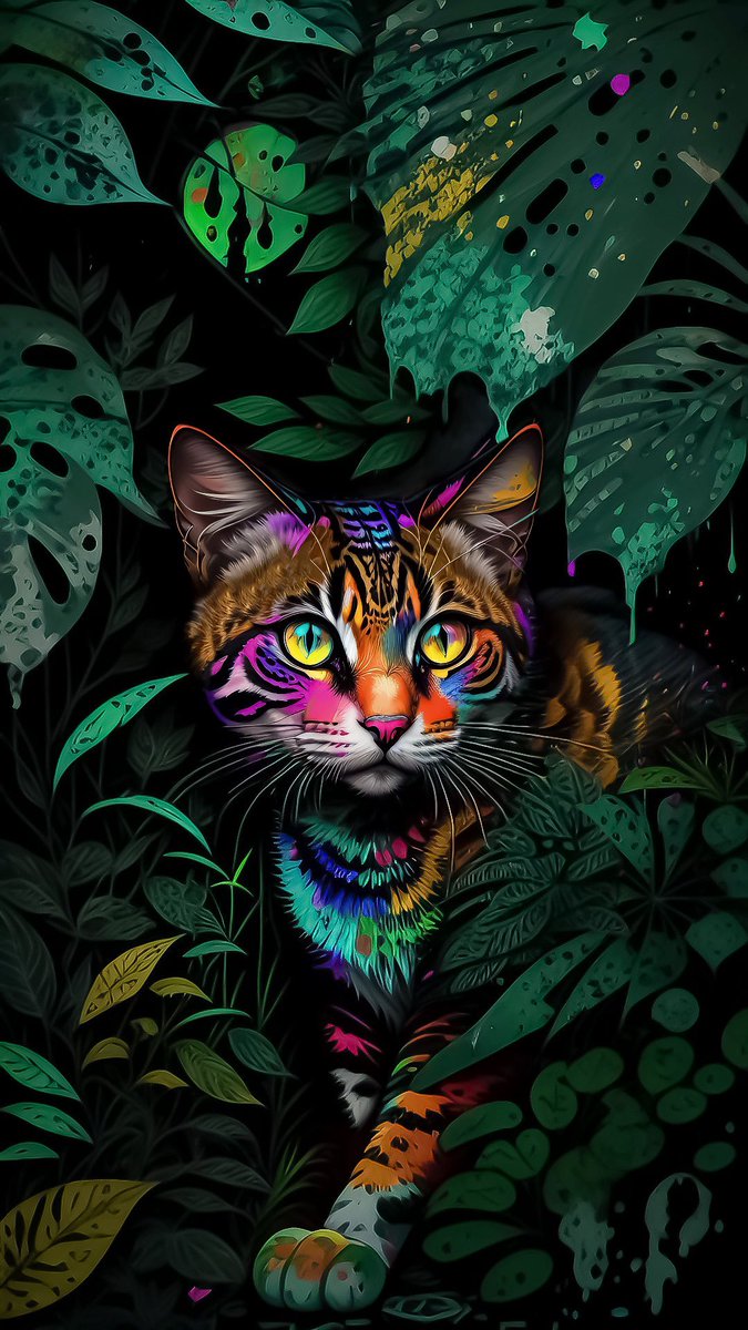 NicholasKatz1's tweet photo. A Lonely Stray Peers Out of the Brush in Search of Food 
.
.
#digitalart #aiart #generativeart #digitalartist #graphicdesign #artwork #artoftheday #contemporaryart #digitalpainting #conceptart #aipainting #animalart #characterart #animallover #surrealart #cats #catart https://t.co/MJF9EBaOKd