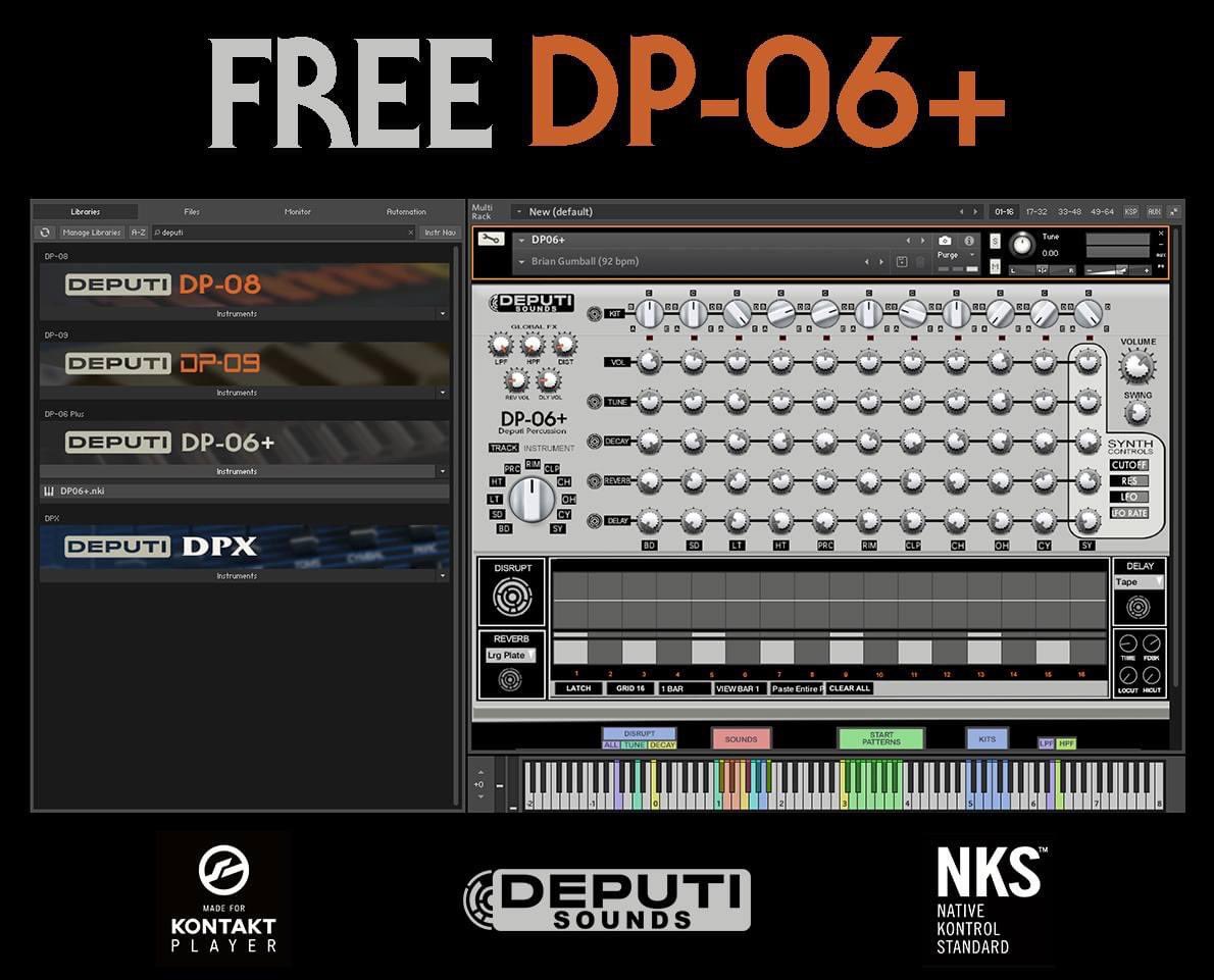 DeputiSounds's tweet photo. Hey everyone! Just wanted to let you know that this holiday season we are giving away our 606 Kontakt Library for FREE!

Its made for Kontakt Player and is NKS compatible.

https://t.co/JneQeexIZw

#kontakt #nativeinstruments 
#BlackFriday 
#vst #musicproducer #musicproduction https://t.co/SrgaVPBvoq