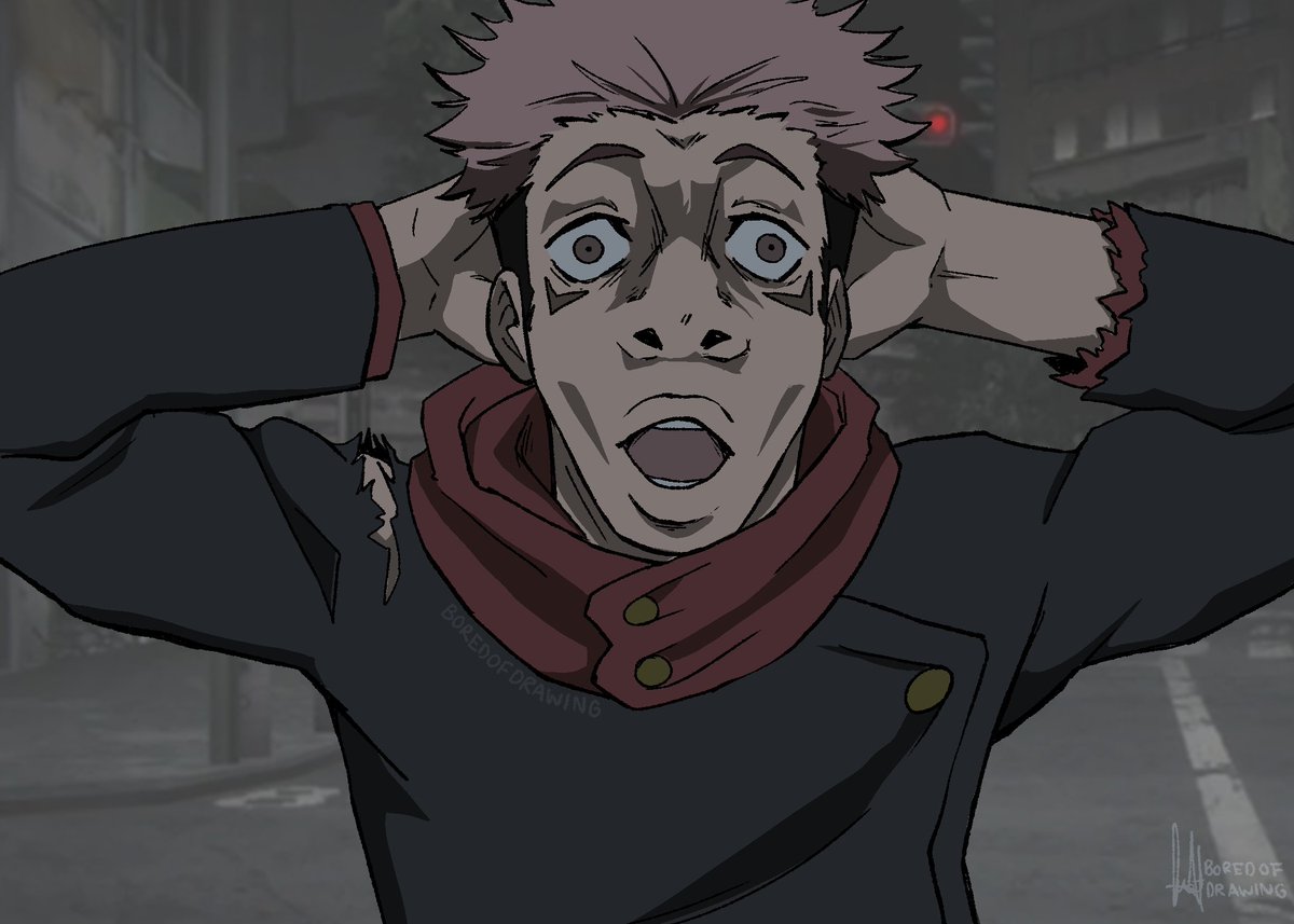 itadori waking up and seeing what sukuna's been doing the past three episodes #jjk