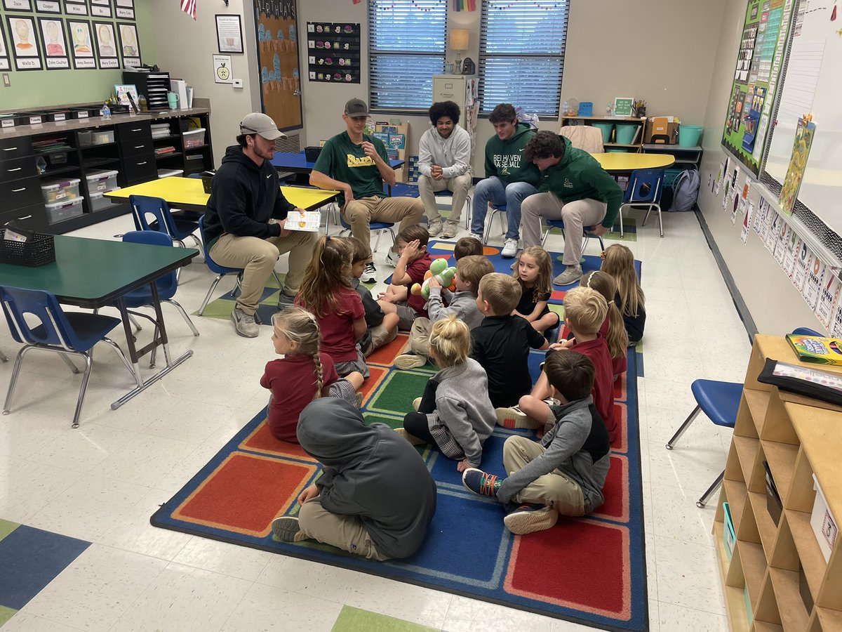 We are absolutely grateful and humbled with the opportunity this morning to be @hartfieldacademy to these big boys and girls into school! We appreciate them for having us and helping us and our guys understand that someone is ALWAYS watching❤️ #ZEAL #BU #Blazers #thankful