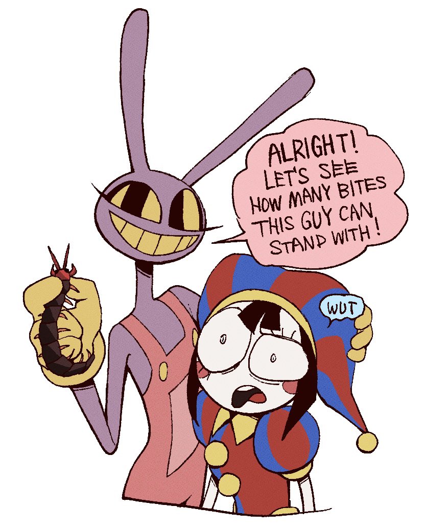 TADC I still love lady Jax and male Pomni in the concept art…