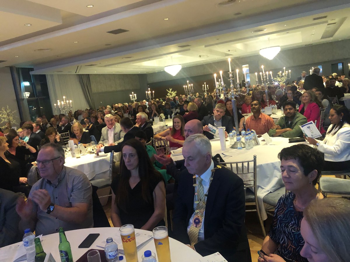 galwayruraldev's tweet photo. Brilliant evening at the Ballinasloe People of the Year Awards at the Shearwater. Take a bow @LynDonnelly1 and the @BallinasloeLife #BACD team for organising a very special event. #Ballinasloe #LocalHeroes #Community https://t.co/Az3LS8BNJg