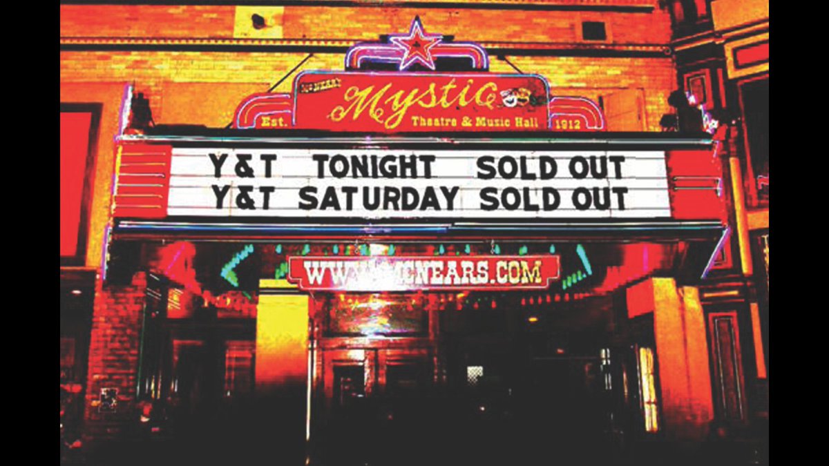 Excited for this weekend's SOLD OUT Mystic Theatre shows! 🤘🏼 Who's going?