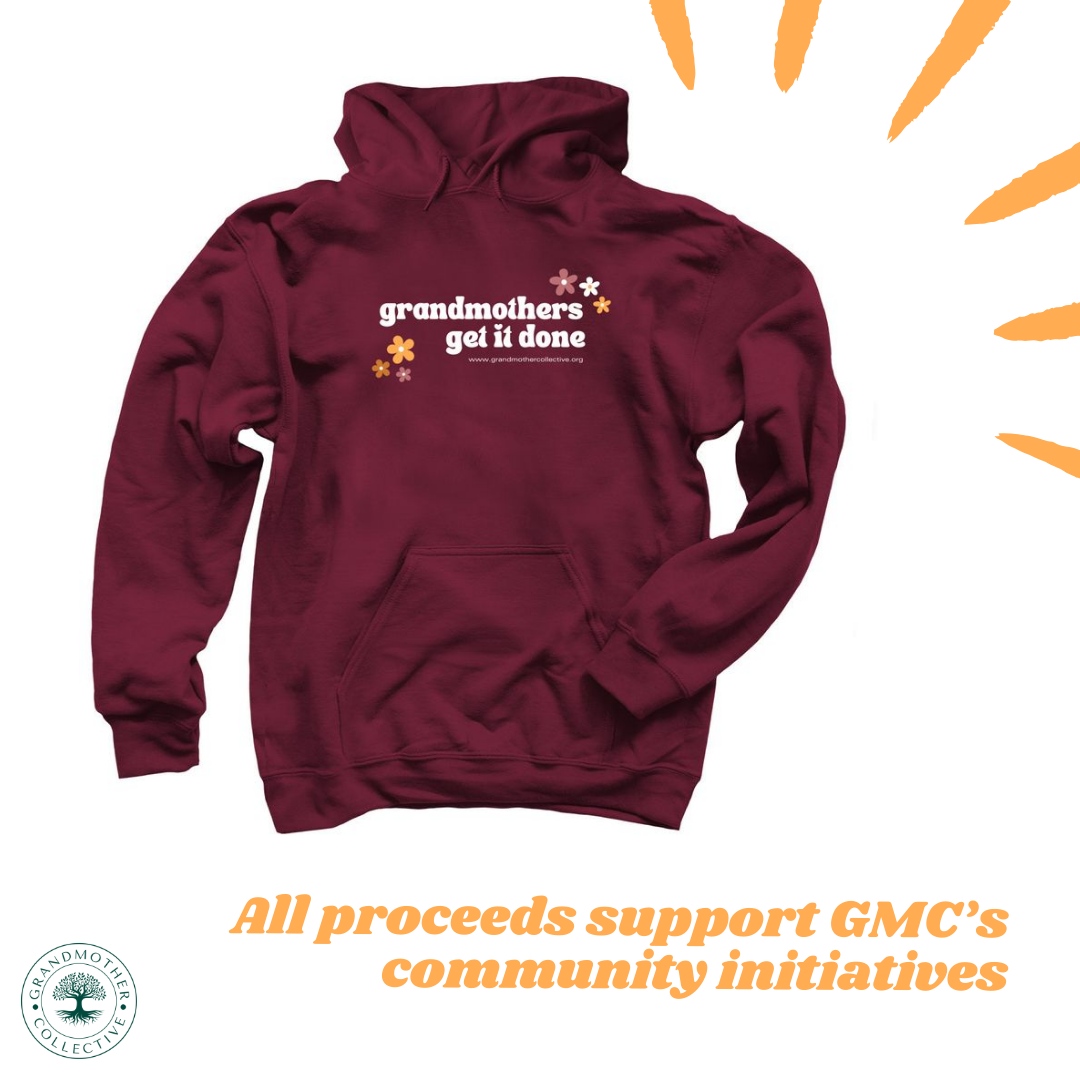GranCollective's tweet photo. Get a t-shirt or sweatshirt from the Grandmother Collective that helps support us our community initiatives and promote grandmothers as leaders of change everywhere. Order by December 4th to get it before Christmas! https://t.co/cO6VQp5vXN https://t.co/vlZpTECNtj