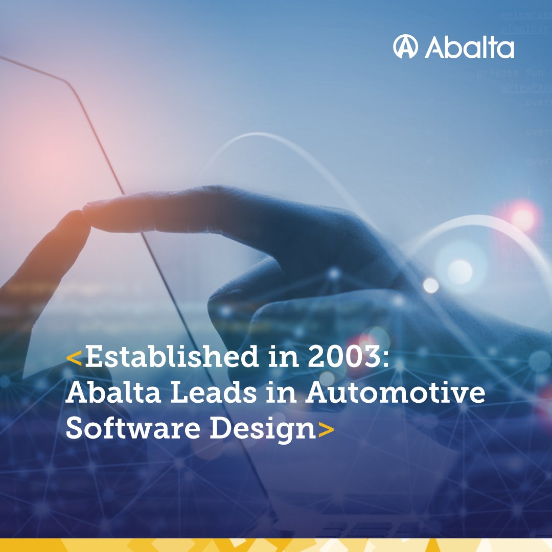 abaltatech's tweet photo. Fed up with connectivity and tech hassles?
We're here to help! With 20 years of expertise, we lead in #Automotive Software, covering In-vehicle #Infotainment, #ConnectedVehicles, #DigitalMaps, Smartphone #Connectivity, and #IoT. 🚗🌐

Connect with us at https://t.co/P5luDIuWIy 🤝 https://t.co/FteULzAivF