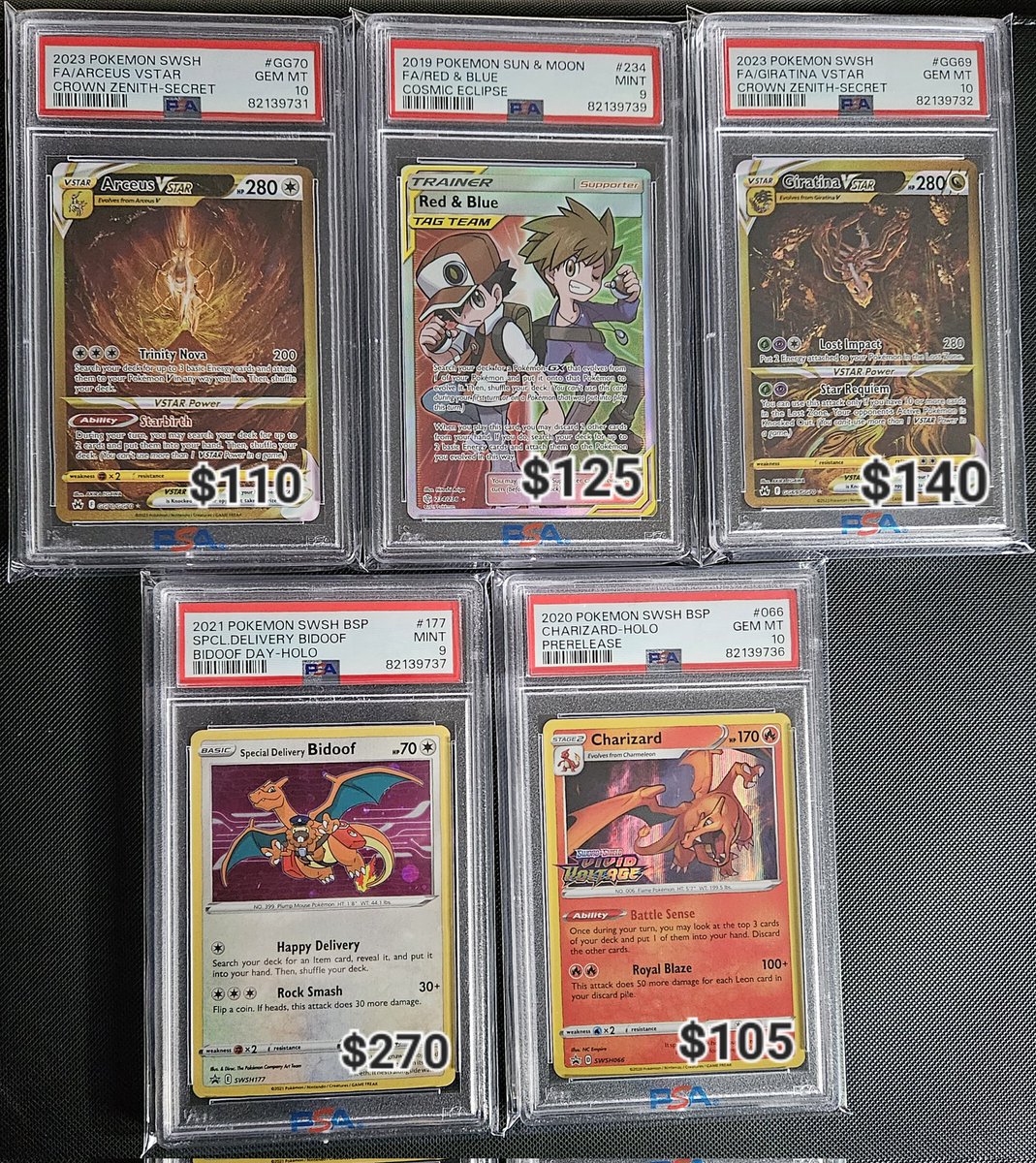 All prices include shipping <a href="/DirtyWorldRT/">DirtyWorldRT</a> <a href="/BUYSELLTRADETCG/">BUY/SELL/TRADE TCG</a> <a href="/xtianp/">xtianp</a> <a href="/SharktankG/">SharktankG</a>