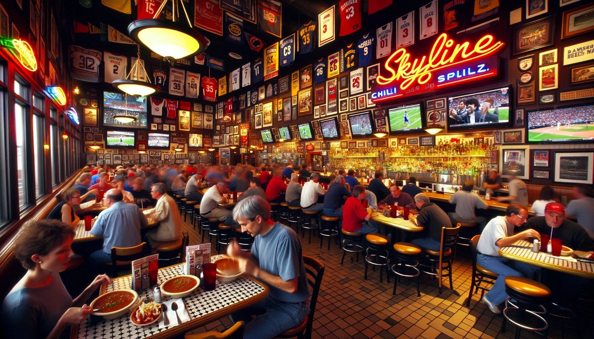 Imagine a Skyline Chili sports bar. I think Cincinnati is ready.