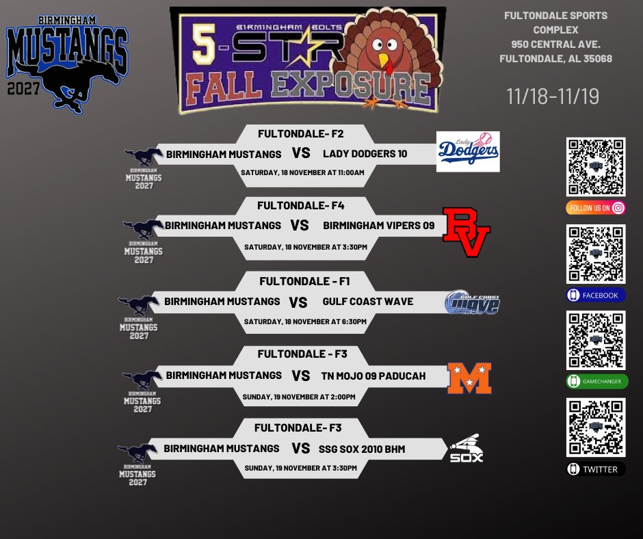 Birmingham Mustangs 2027 tweet media