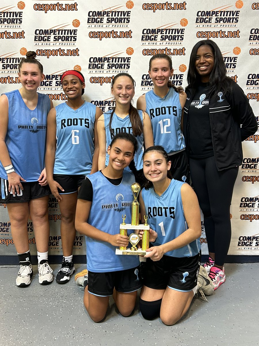 thephillyroots's tweet photo. Competitive Edge League Champions!! Congrats Coach Ashley and her team π #phillyroots #phillyrootsbasketball #putdownroots https://t.co/hNOLxWcI5R