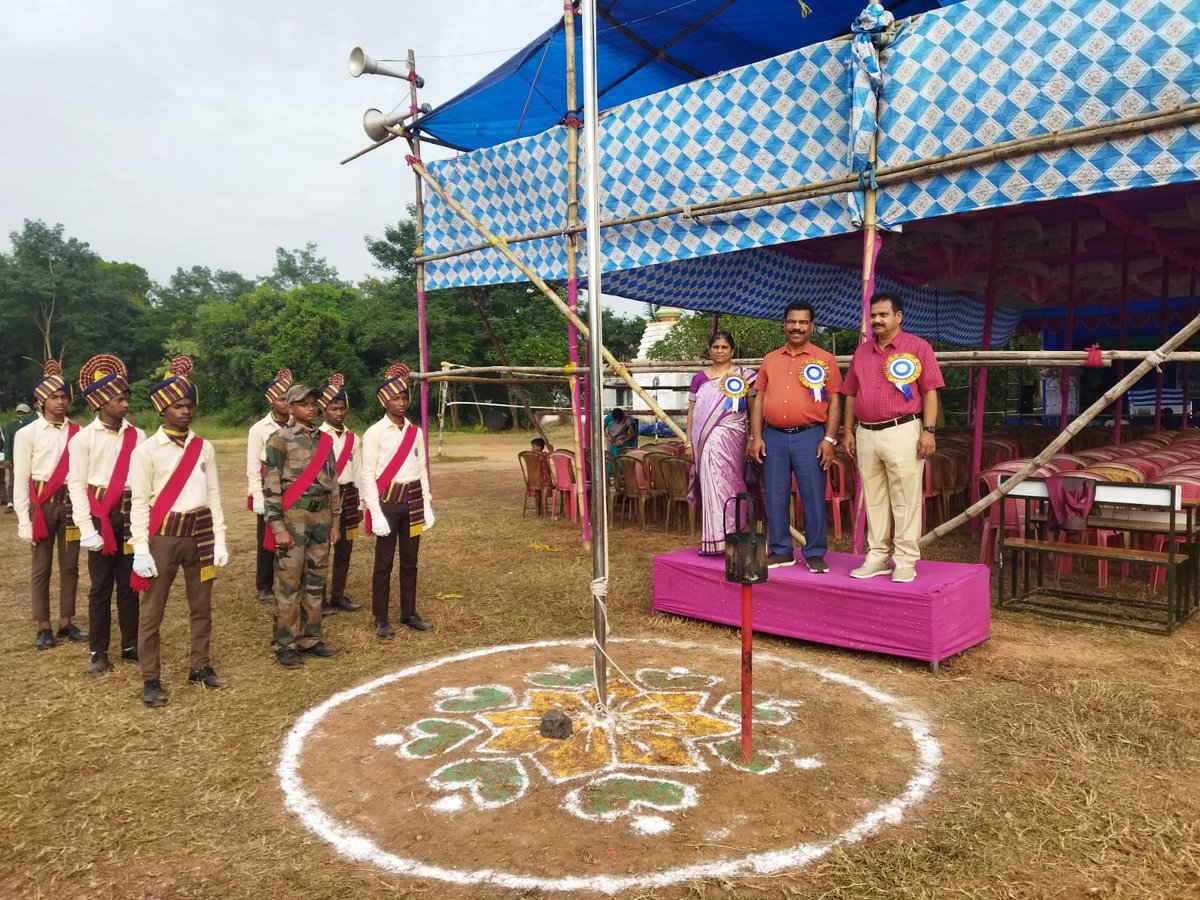 Annual Sports day at EMRS DHANGHERA, MAYURBHANJ