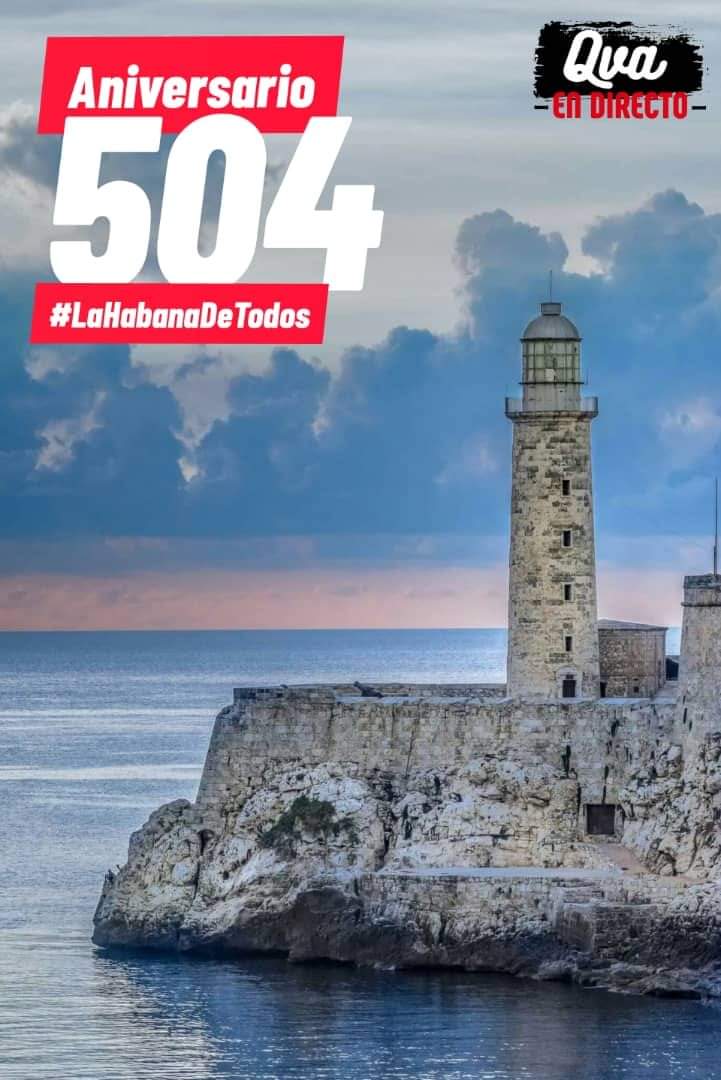Linda y Única #LaHabana se viste de galas para celebrar su 504 cumpleaños. 🎇🧨🎉. 
La ceremonia en el Templete, tradición qué permanece, abrirá las puertas a un nuevo año.
Felicidades a sus pabladores y todos los cubanos qué la Amamos ❤️. 
#LaHabanaDeTodos
#LaHabana504
#Cuba 🇨🇺