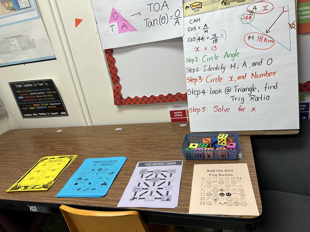 Lara00Susy's tweet image. Blended learning at its finest. In short, students get to select 2 out of 4 activities to work on for the day in Ms. Parupalli’s class.
#ohsmath
#funstuff