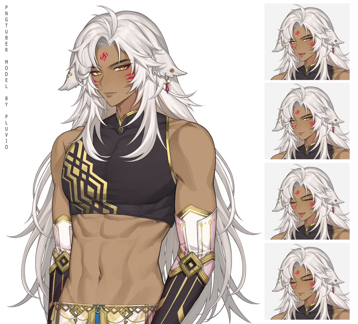 The Boss is now ready. 

🎨: <a href="/p1uvio_/">Plu</a>

#KhonsArt | #ModelReveal