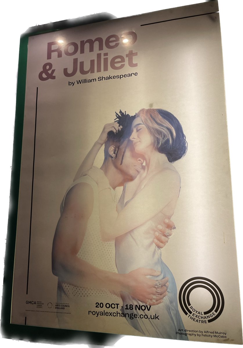 KT79979722's tweet photo. “Romeo &amp; Juliet” @ The Royal Exchange with English Literature students. 🎭 https://t.co/WqmPuFhf7R