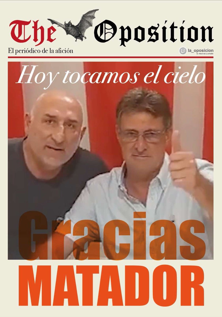 ECValencianista's tweet photo. Familia‼️
Os dejamos la portada de hoy ‼️

#Portada 
#ElPeriodicodelaAficion
 #THEOPOSITIONPOST 
#PortadaOposicion https://t.co/LT3yXGsqSM