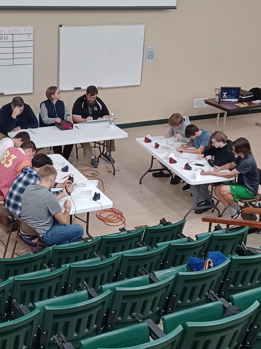 thebenbuehler's tweet photo. Yorktown vs Shelbyville for the HHC quizbowl championship. Let's go! @YorktownHighSch https://t.co/FOE6ciycoE