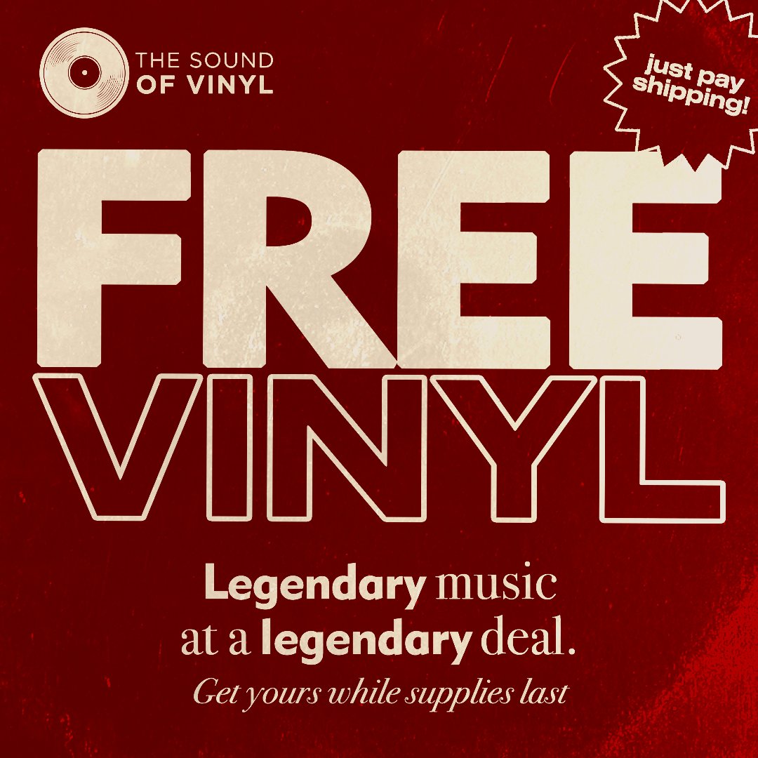 soundofvinylus's tweet photo. Free Vinyl, Just Pay Shipping. Get yours while supplies last on The Sound of Vinyl!

https://t.co/04sh44FkND https://t.co/5mkLAd5z0N