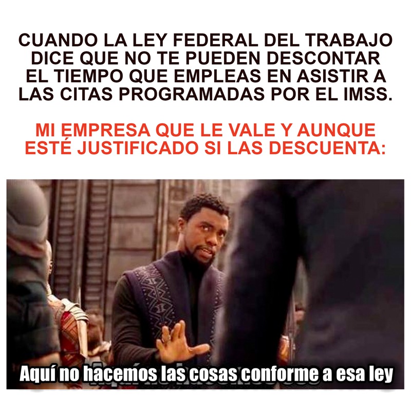 Brujitch's tweet photo. "Oye, pero entonces la gente no se puede enfermar ni asistir al médico porque le van a descontar el tiempo que esté atendiendo su salud?"
"Sí, hay algunos que prefieren hacer eso... cada quien decide". #CosasdeRH https://t.co/NXMwtGF8dg