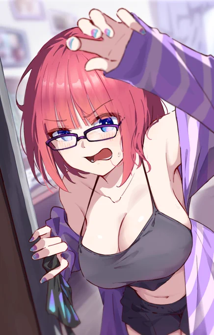 寝起き二乃 #五等分の花嫁  #中野二乃 
