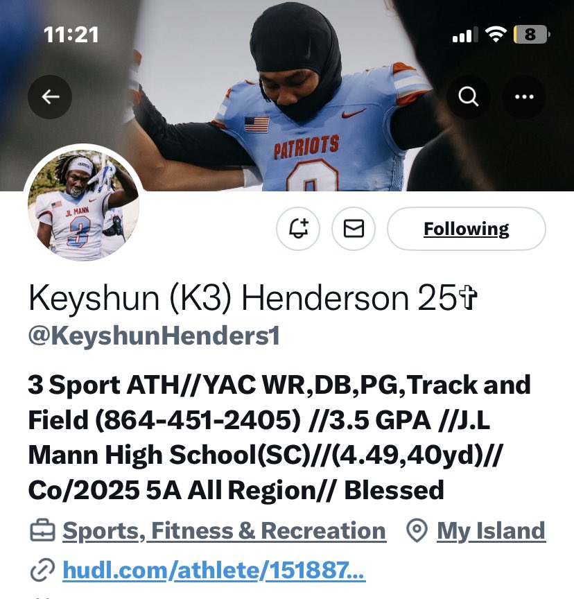 hawkjr864's tweet photo. @CoachTTrickett https://t.co/EeTDkPYzzd