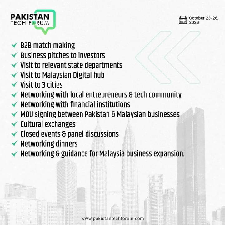 sabs_influencer's tweet image. I am thrilled to announce that Aspirinovation, under my leadership as Founder and CEO, was selected to represent Pakistan in the prestigious Malaysia Tech Business Mission Delegate by Pakistan Tech Forum. 

#Aspirinovation  #PakistanTechForum #MalaysiaTech  #hafizasabeelajawaid