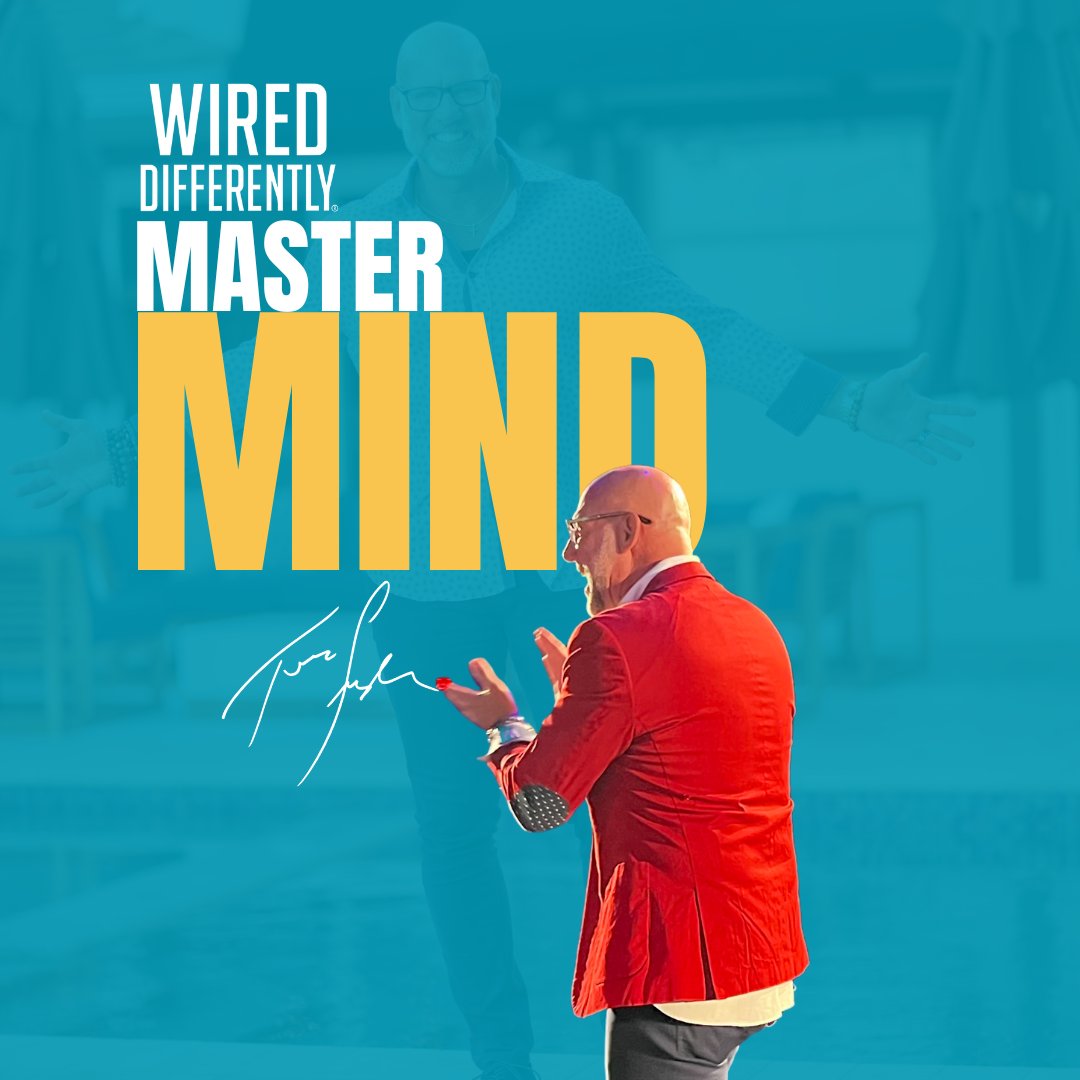 ToddSaylor83's tweet photo. Join us for a special program called "Wired Differently: Mastermind" to discover the true power of your unique way of thinking. This is more than just coaching - it's a venture into what makes you an outstanding kingdom inspired leader and creator. Visit https://t.co/bvKo4YB2SW https://t.co/ikYjWR9Oy5