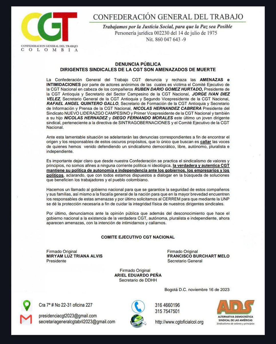 Federación Nuevo Liderazgo Campesino tweet media