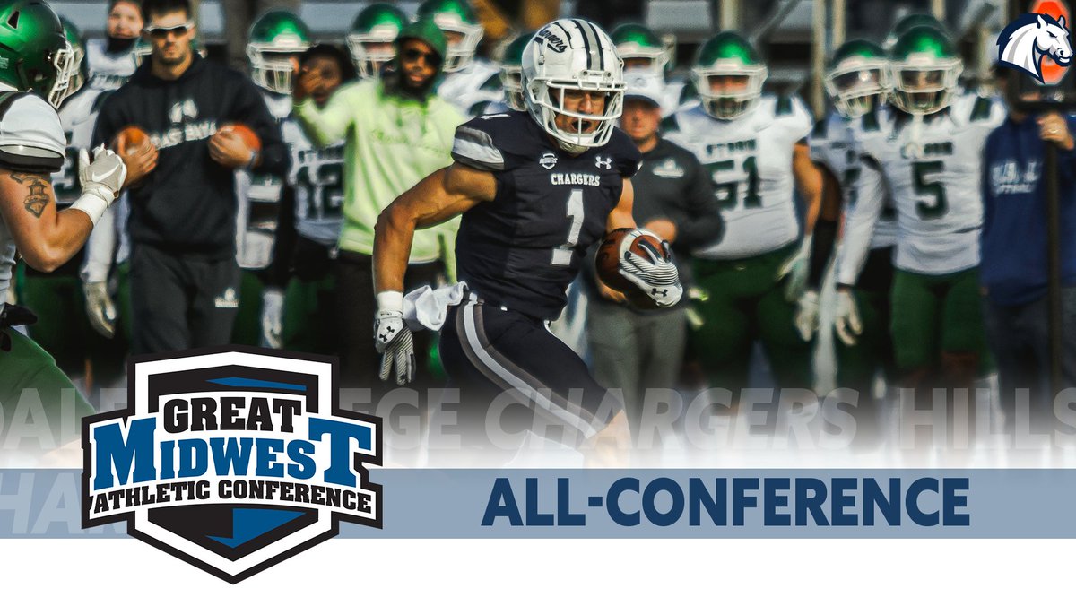 After a record-setting season, <a href="/Hillsdale_FB/">Hillsdale Football</a>'s Michael Herzog is the Chargers' first <a href="/GreatMidwestAC/">Great Midwest</a> MVP in football since 2018! Six Chargers in total earned All-Conference recognition for 2023! #ChargeOn 
Release:  hillsdalechargers.com/sports/fball/2…