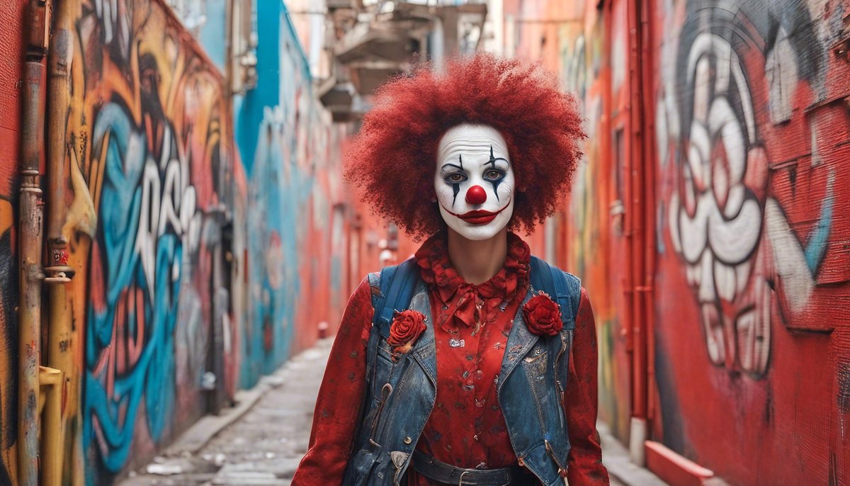 virtual_flights's tweet image. The clown – between decay and entertainment aitopic.nl/en/the-clown-b… 

#ai #aiartdaily #aitopic #aitopicart #aitopicnl #ai4art #aikunst #aiart #aiartistry
#aiinspired #aiartist #artwork #aiartwork #aiartistLife #aiartrevolution #aiblog #aiweblog #aikünstler
#ki #kikunst #kiart