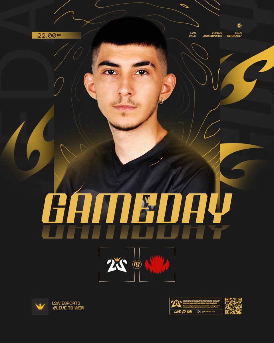 Maç günü! 🔥

🆚; Family
📍; ESEA Season 47: Main Division
🗺; BO1

#Live2Win | #EseaS47