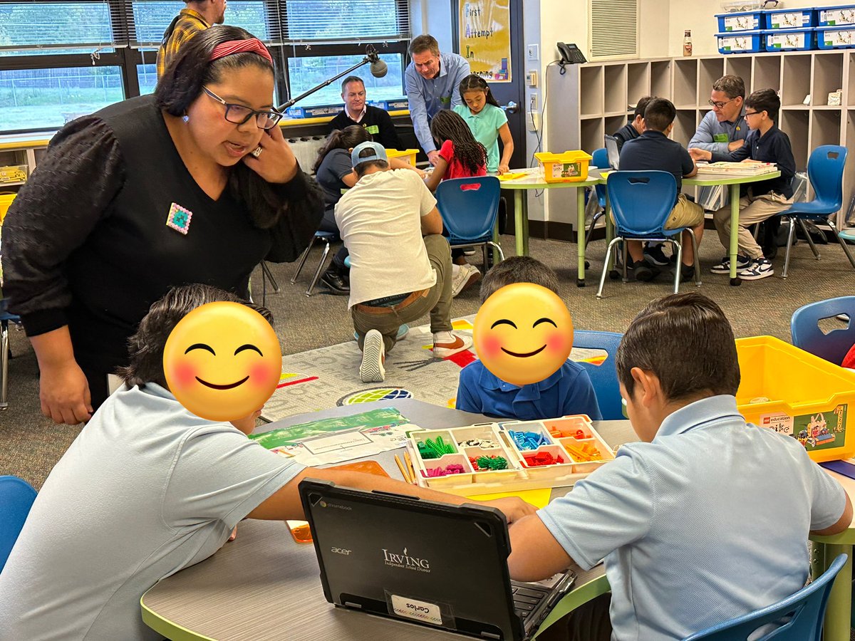 @ASJohnston1 Students immensely enjoyed the @LEGO_Education lesson & visit. @MrsHuber_DLC @Enrichment_IISD @ChejuanaMar @TiggMr @IrvingLibraries @IrvingISD