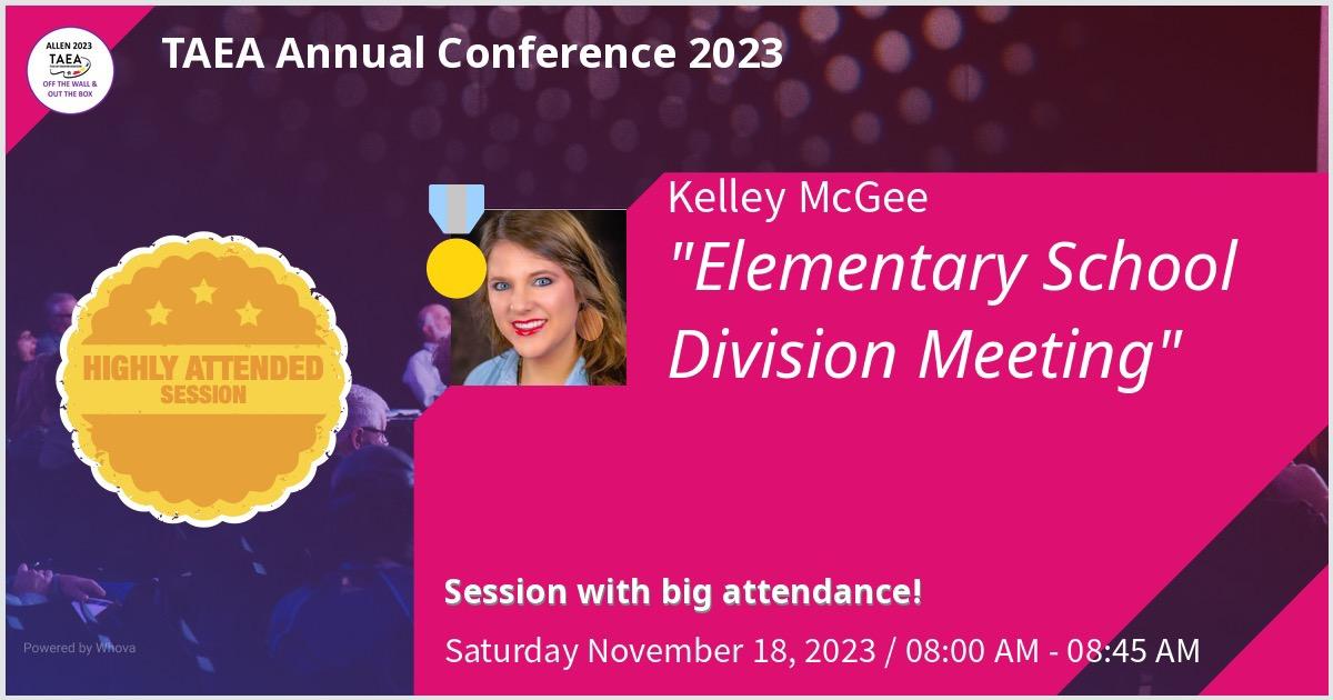 TAEA Elementary Division: TX Elem Art tweet media